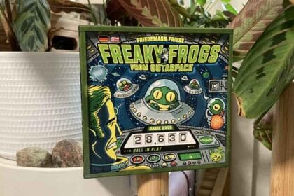 Freaky Frogs from Outerspace 2F-Spiele Friedemann Friese Pinball Flipper Solospiele