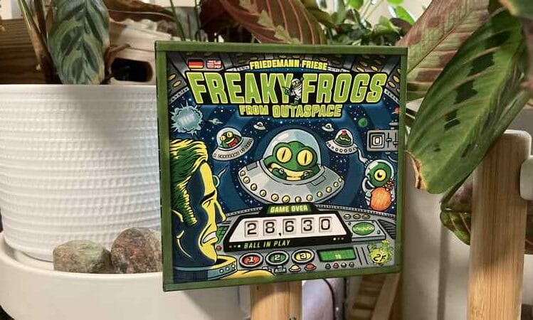 Freaky Frogs from Outerspace 2F-Spiele Friedemann Friese Pinball Flipper Solospiele