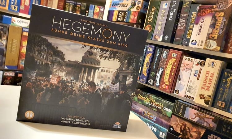 "Hegemony - Führe Deine Klasse zum Sieg" heißt das Experten-Brettspiel in der deutschsprachigen Version. Foto: Volkmann