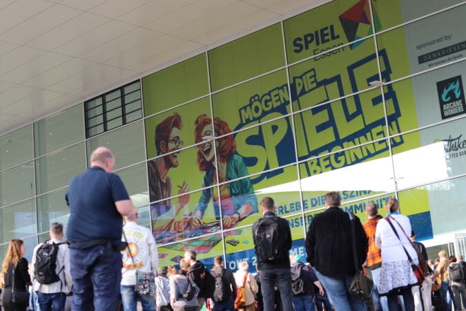 Die SPIEL'23 in Essen beginnt - es werden rund 200.000 Besucher erwartet. Foto: Volkmann