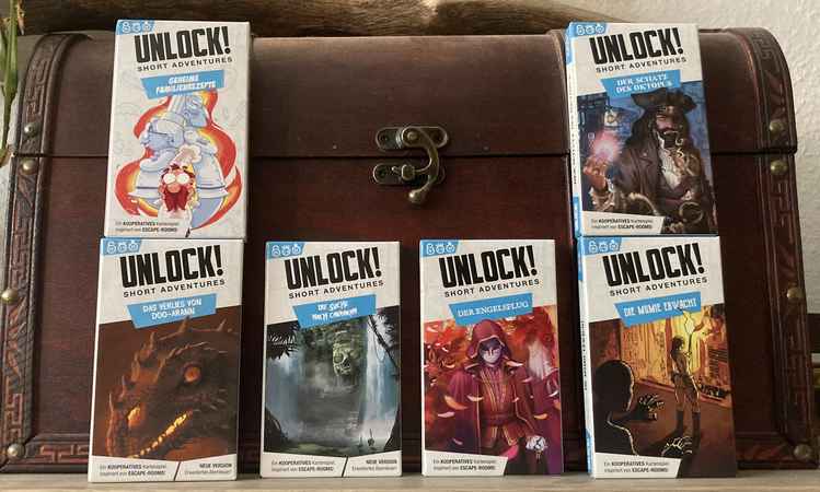 Unlock! Asmodee Space Cowboys Unlock!-Shorts Shorts Escapespiele