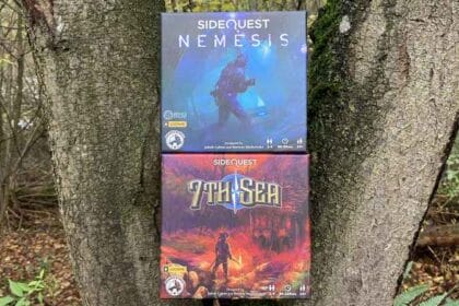 SideQuest Board&Dice Nemesis 7te See 7th Sea Escapespiel Awaken Realms LOCKME Chaosium