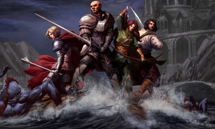 Skald: Ein Grimdark-Fantasy-Abenteuer mit rundenbasierten Gruppenkämpfen und einer Geschichte, die von den Entscheidungen der Spieler abhängt. Bild: Raw Fury