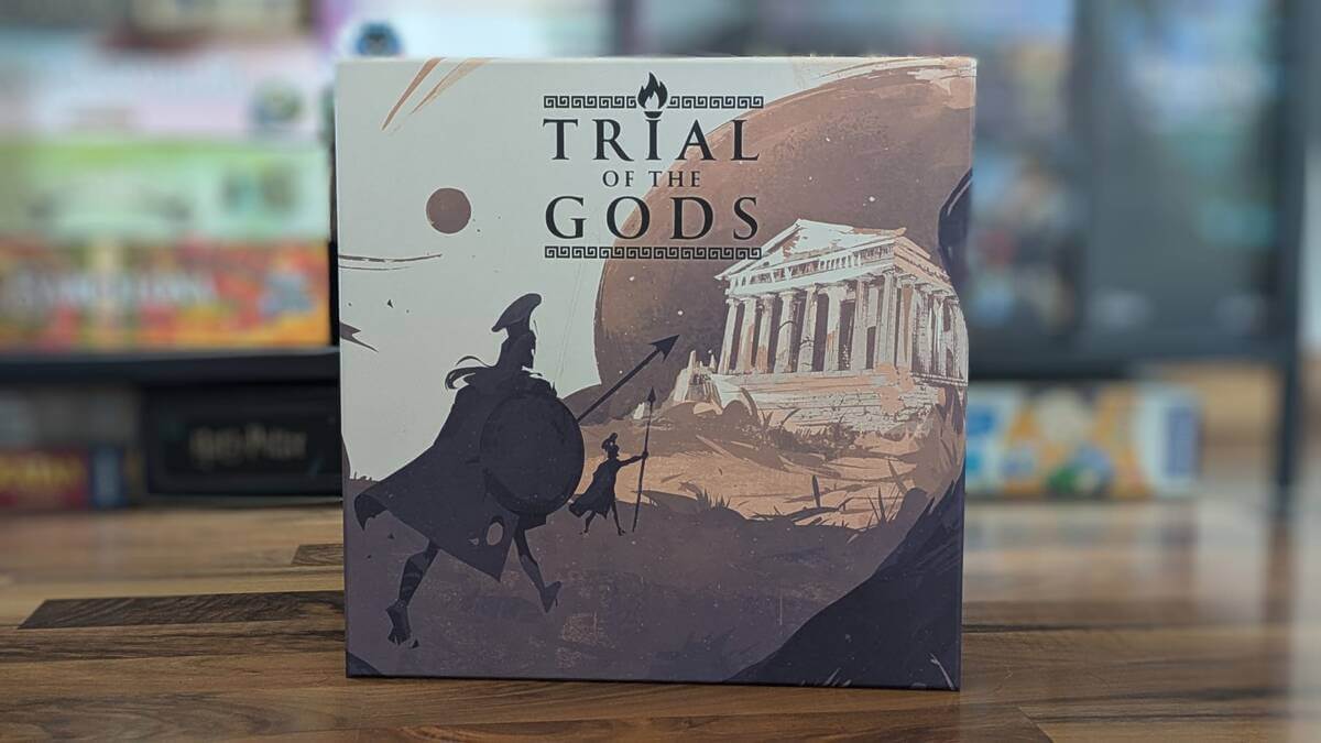 Board game review of Trial of the Gods A good fight for the favor of