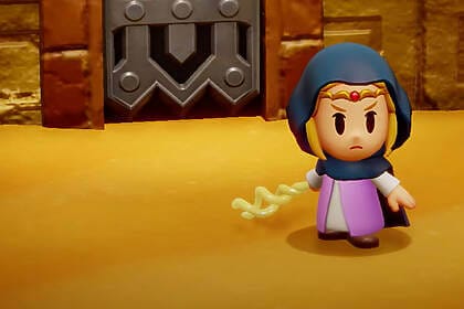 Zelda is the central heroine of The Legend of Zelda: Echoes of Wisdom - that's new. Image: Nintendo/Youtube