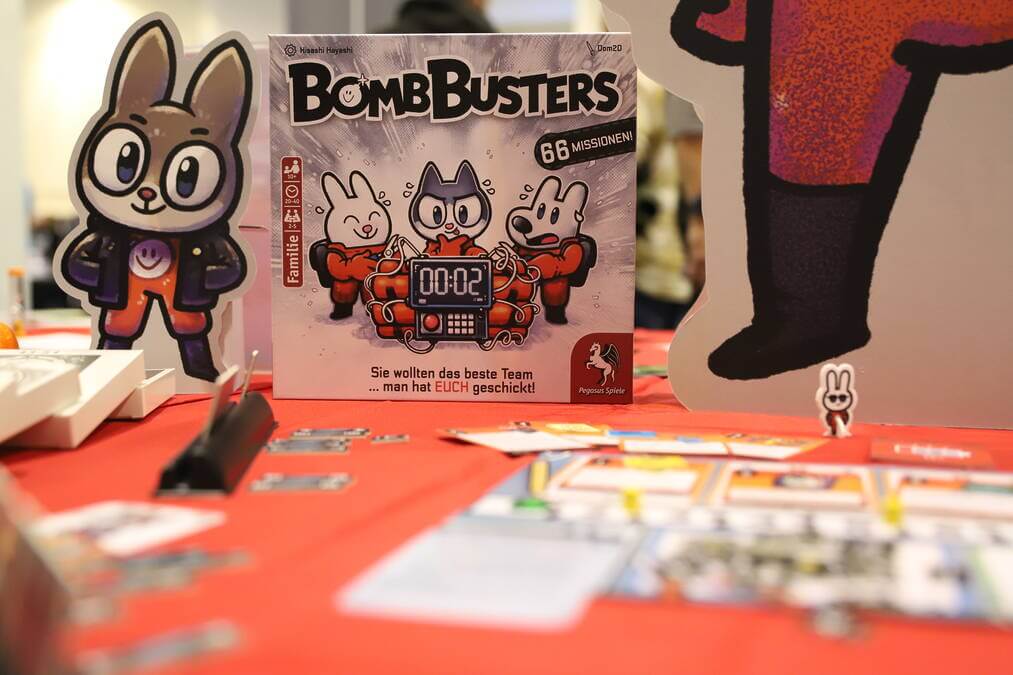 Pegasus Spiele in Essen New products, promos and program