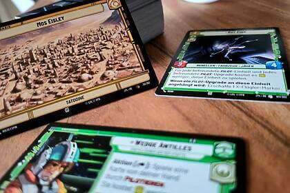 Mos Eisley, Wedge Antilles, Red One—this is where Star Wars fans from the very beginning feel at home. Photo: Volkmann