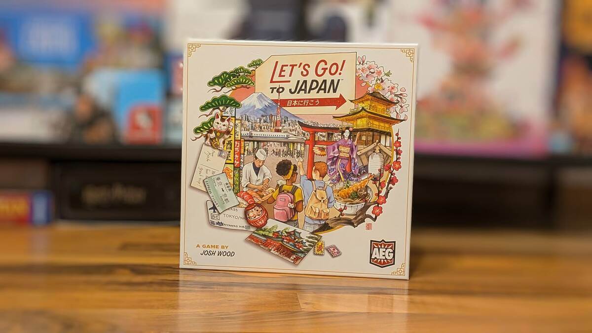 AEG Boardgame Let's Go! To Japan (Polish Ed) Box EX/NM | eBay