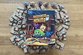 Tons of Monster Lookout games Asmodee tile-laying game